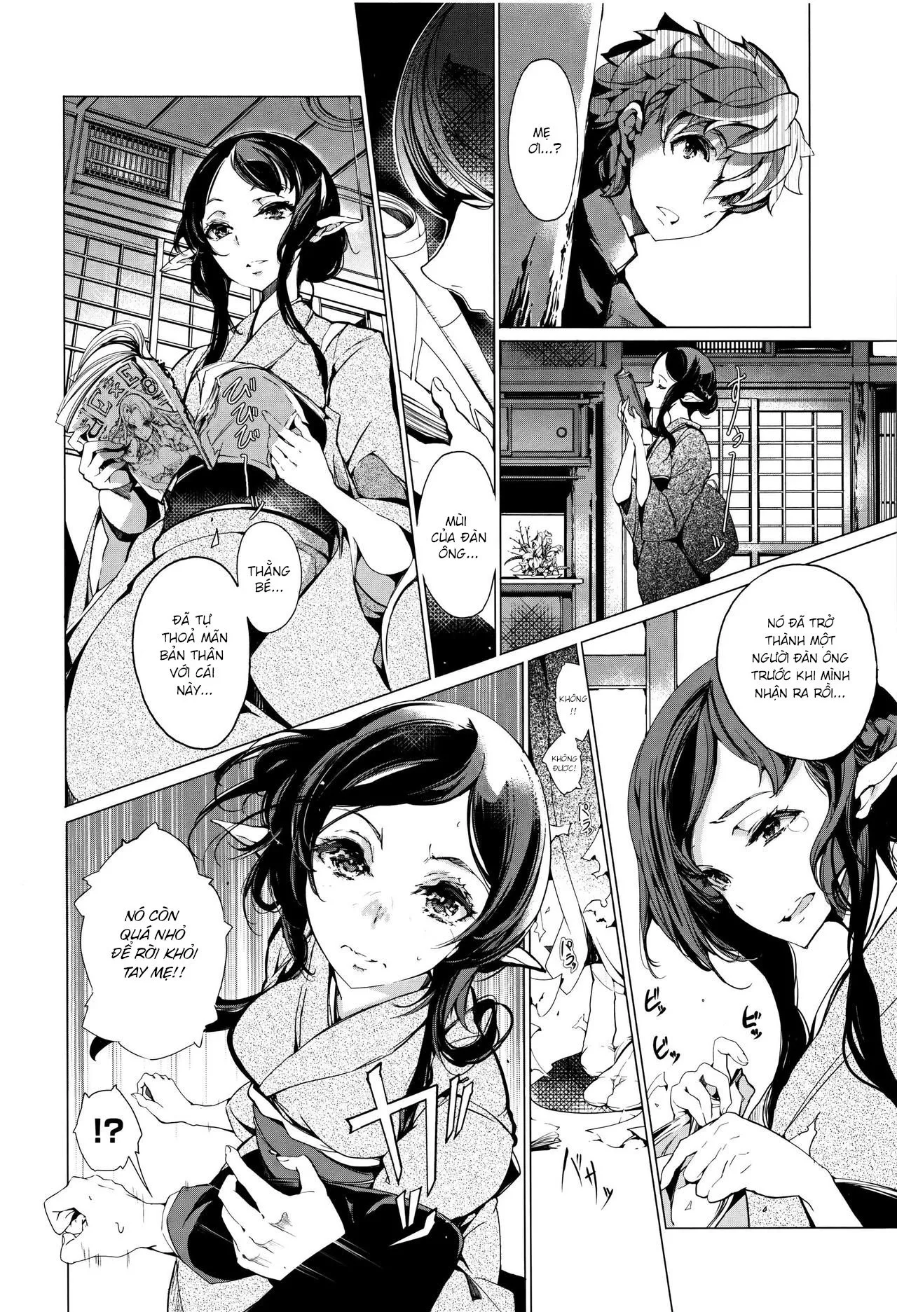 HentaiVN.net - Ảnh 11 - Cô Vợ Yêu Tinh [Elven Bride] - Chap 5