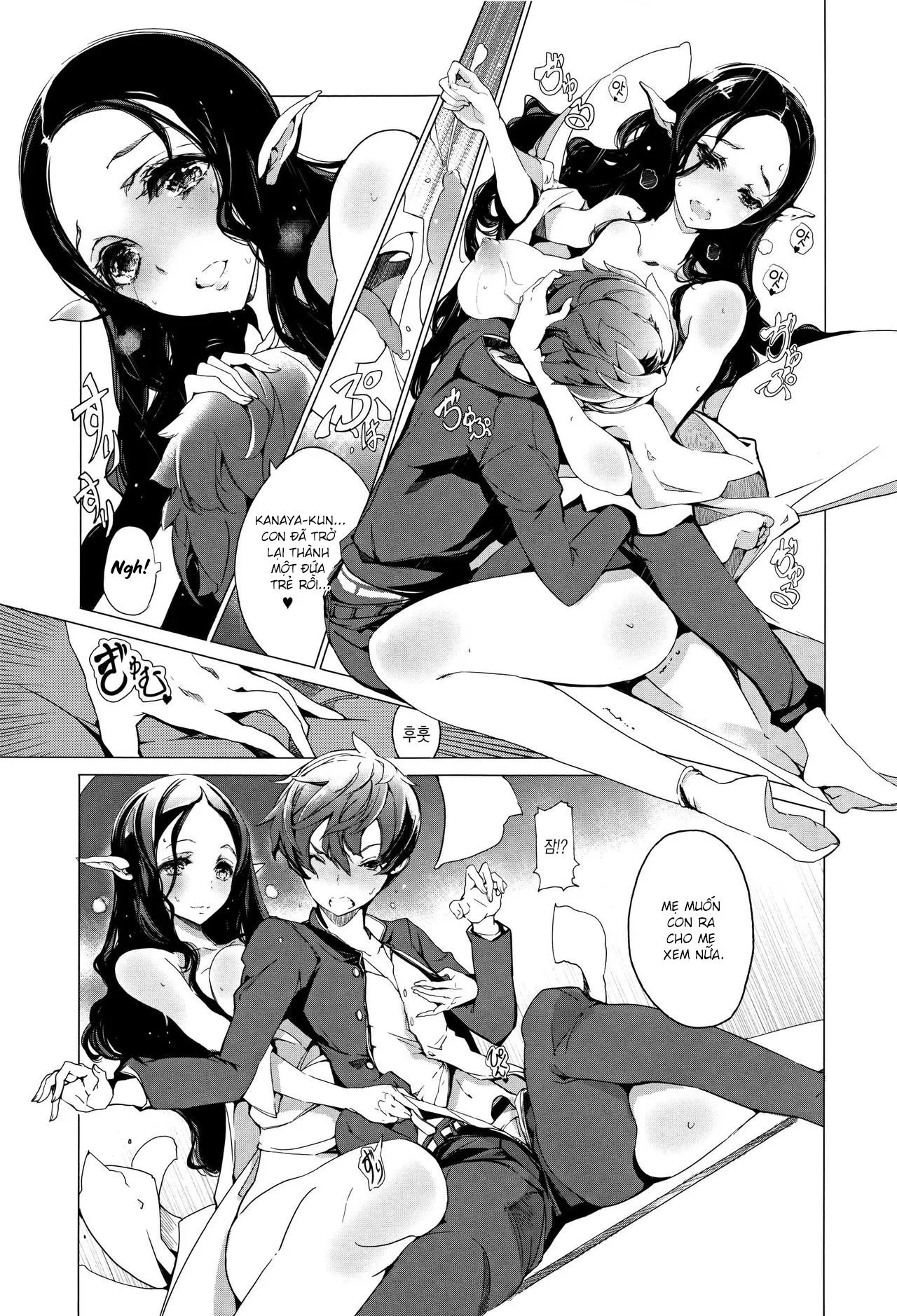 HentaiVN.net - Ảnh 16 - Cô Vợ Yêu Tinh [Elven Bride] - Chap 5