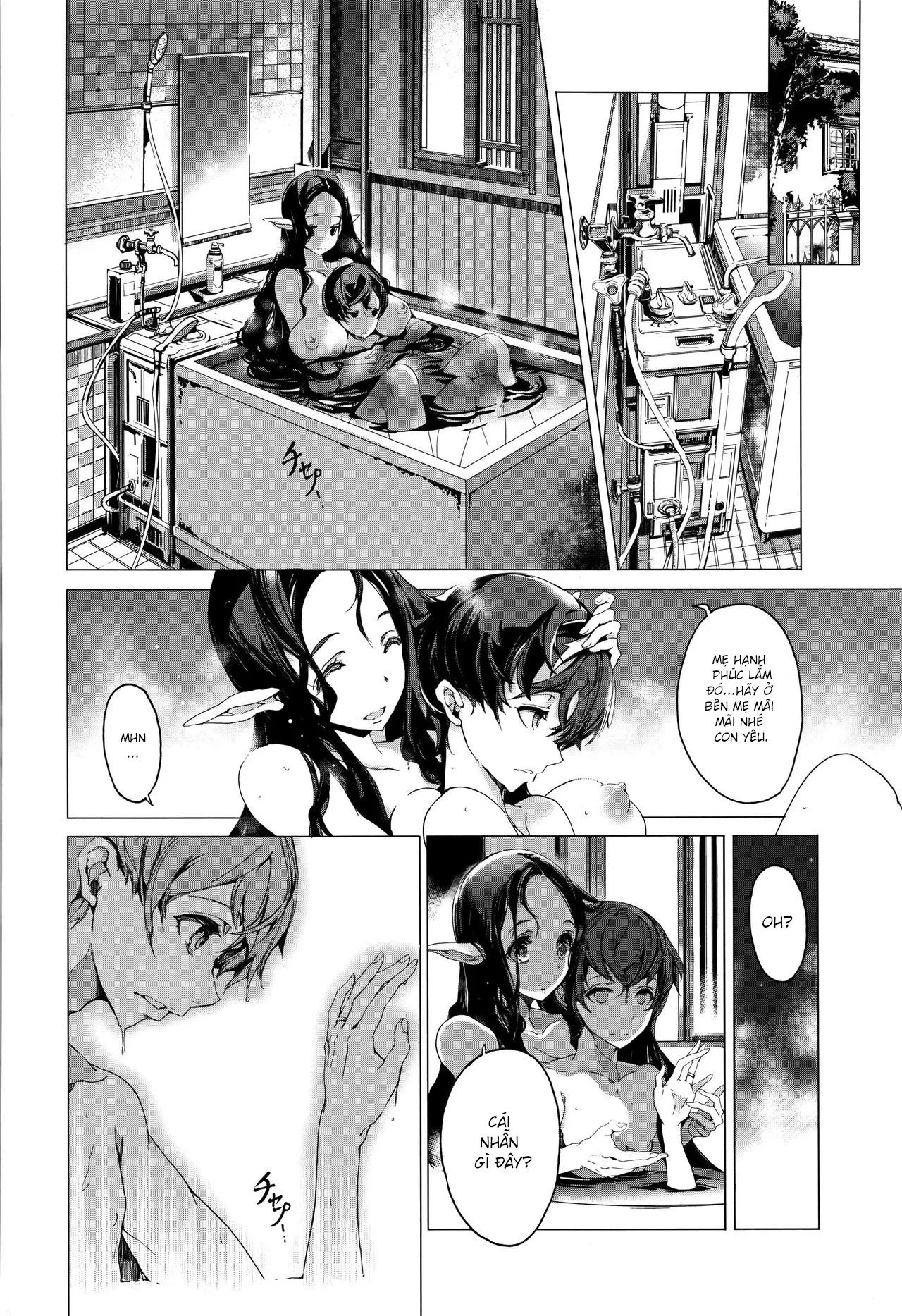 HentaiVN.net - Ảnh 27 - Cô Vợ Yêu Tinh [Elven Bride] - Chap 5