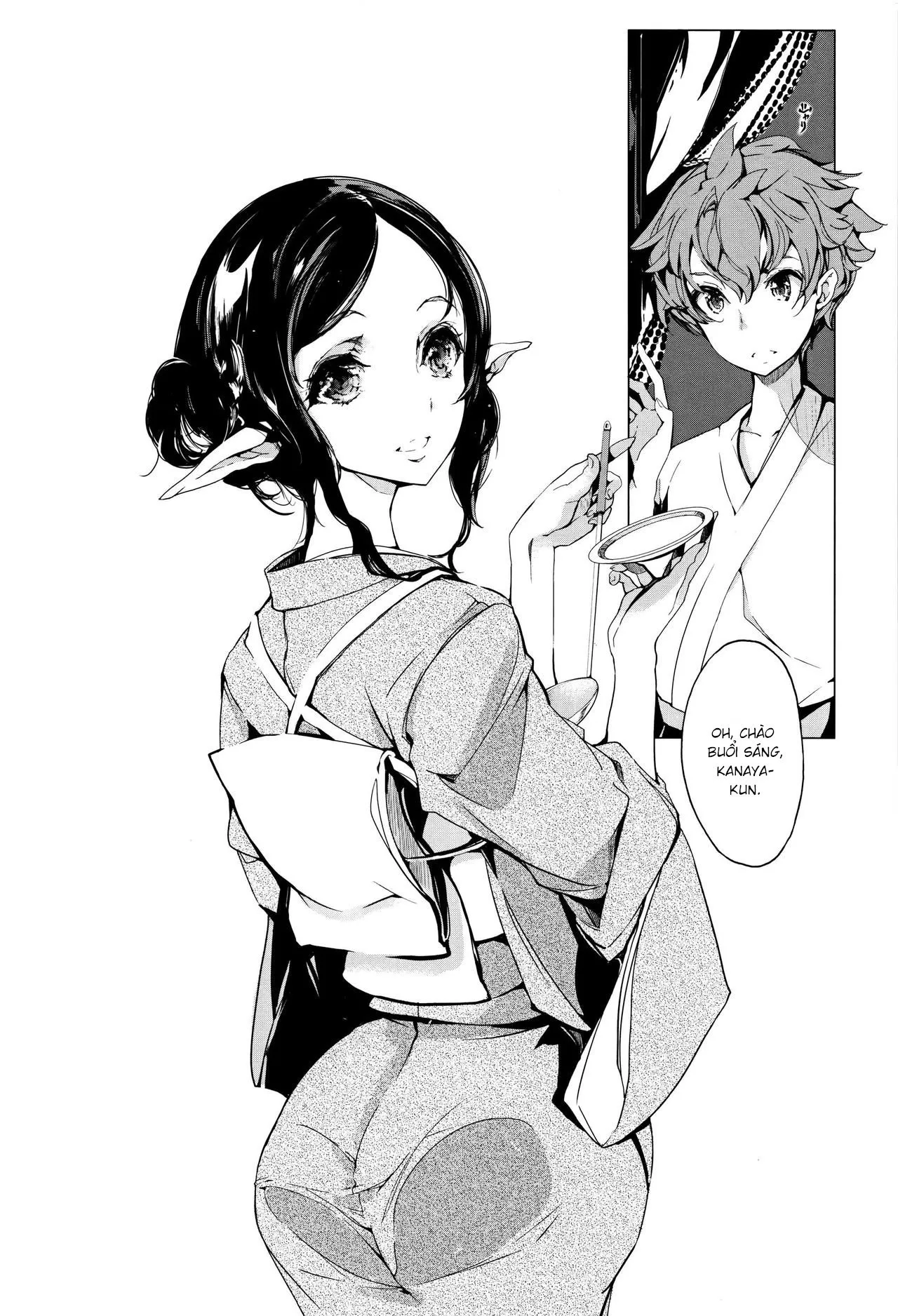 HentaiVN.net - Ảnh 3 - Cô Vợ Yêu Tinh [Elven Bride] - Chap 5