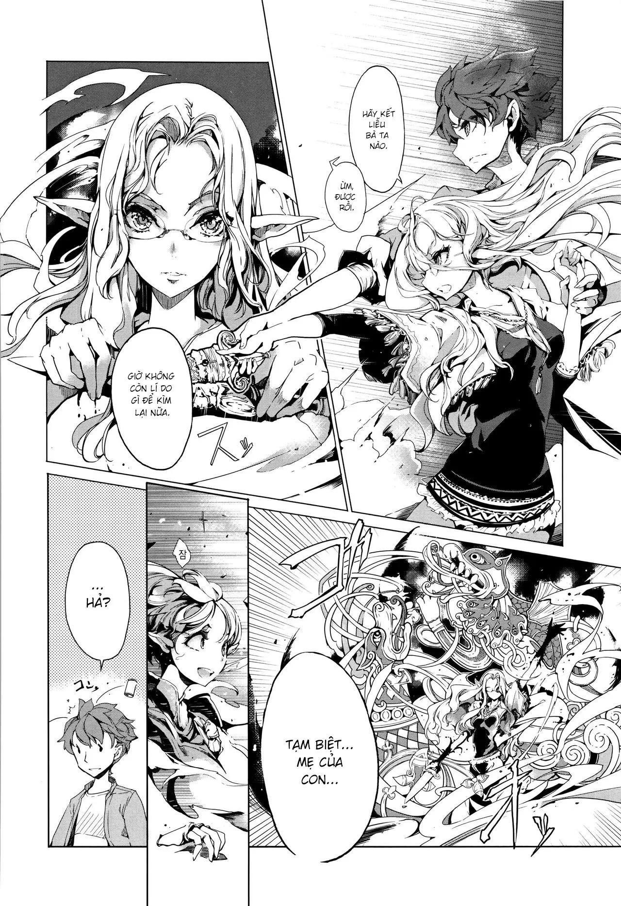 HentaiVN.net - Ảnh 35 - Cô Vợ Yêu Tinh [Elven Bride] - Chap 5