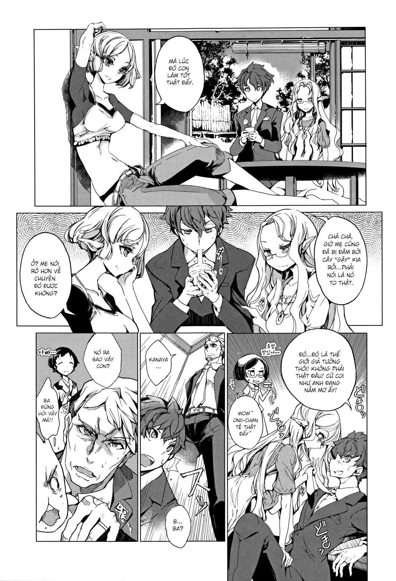 HentaiVN.net - Ảnh 38 - Cô Vợ Yêu Tinh [Elven Bride] - Chap 5