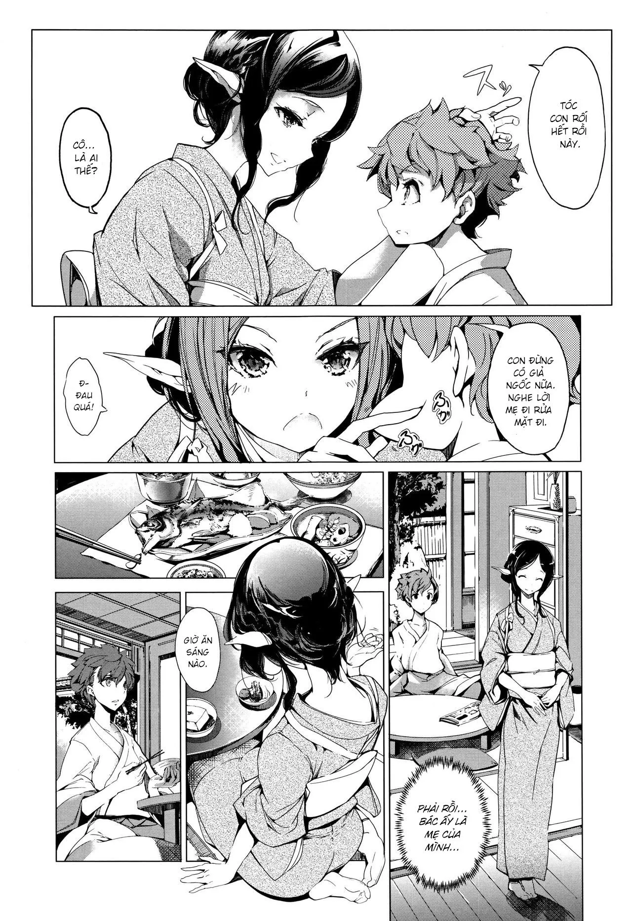 HentaiVN.net - Ảnh 4 - Cô Vợ Yêu Tinh [Elven Bride] - Chap 5