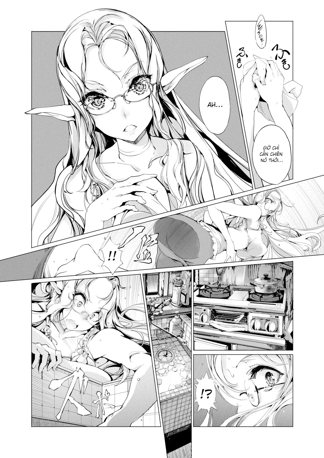 HentaiVN.net - Ảnh 8 - Cô Vợ Yêu Tinh [Elven Bride] - Chap 6
