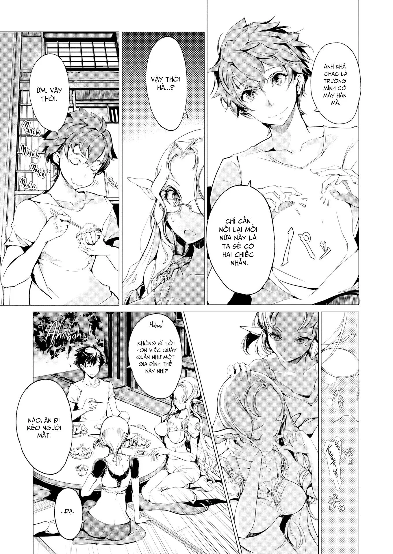 HentaiVN.net - Ảnh 14 - Cô Vợ Yêu Tinh [Elven Bride] - Chap 7 - Final