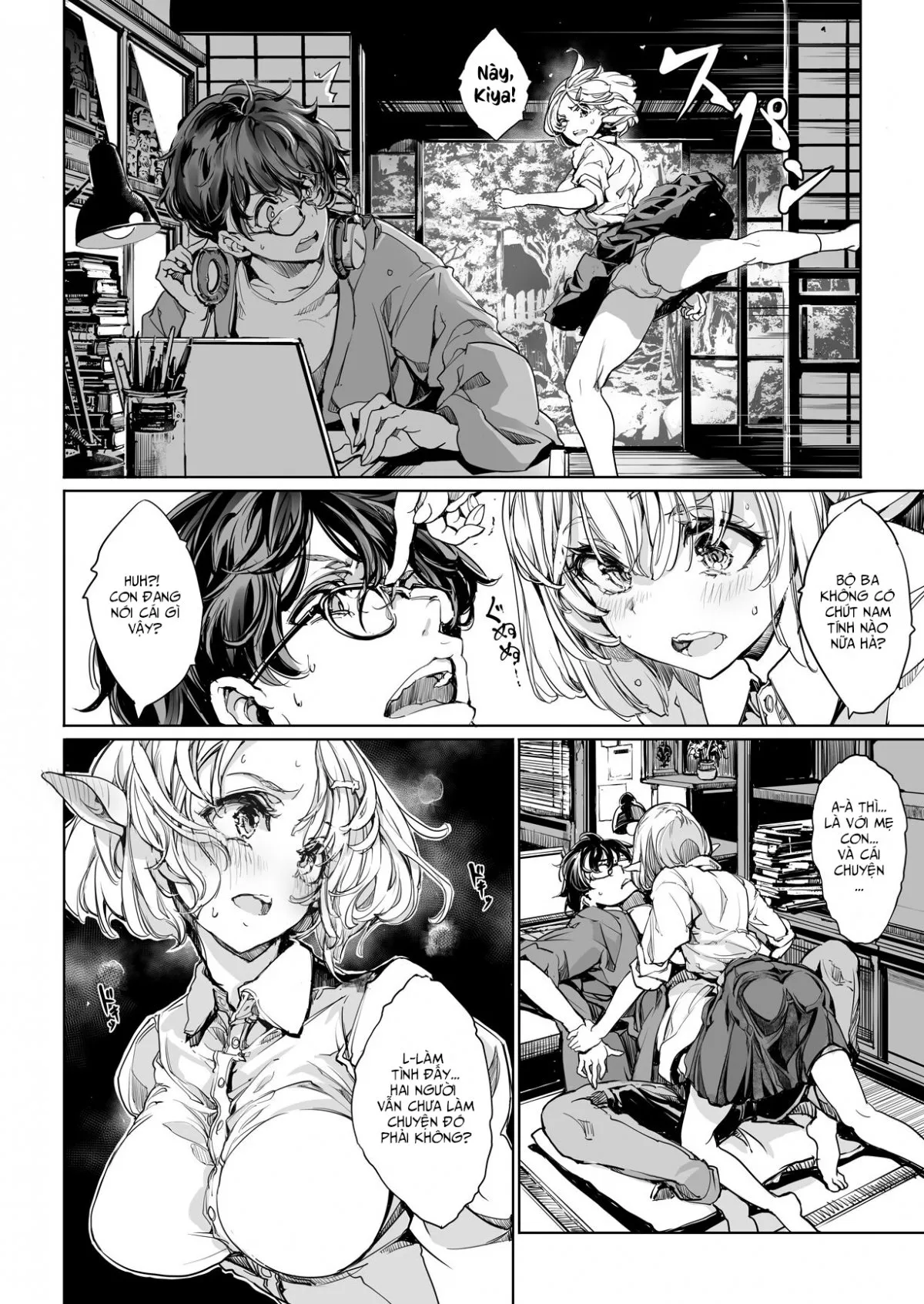 HentaiVN.net - Ảnh 10 - Cô Vợ Yêu Tinh [Elven Bride] - Eleven Bride [ReBridal] - Chap 1