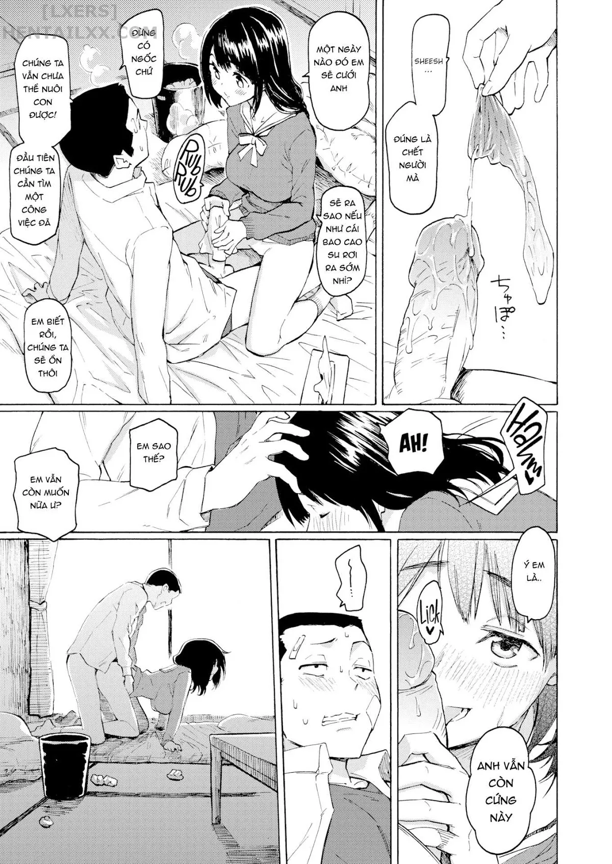 HentaiVN.net - Ảnh 10 - Your Song [Waiting For Summer; Bitterness of Adolescence; Next-Door to Happiness; Mid-life Medicine; Bouquet for a Sunny Day; Megumi's Fruits; Springtime Cow Rearing; Memorial Flower Garden; Canary Hill; The Electric Sheep of the End] - Chap 1: Waiting For Summer