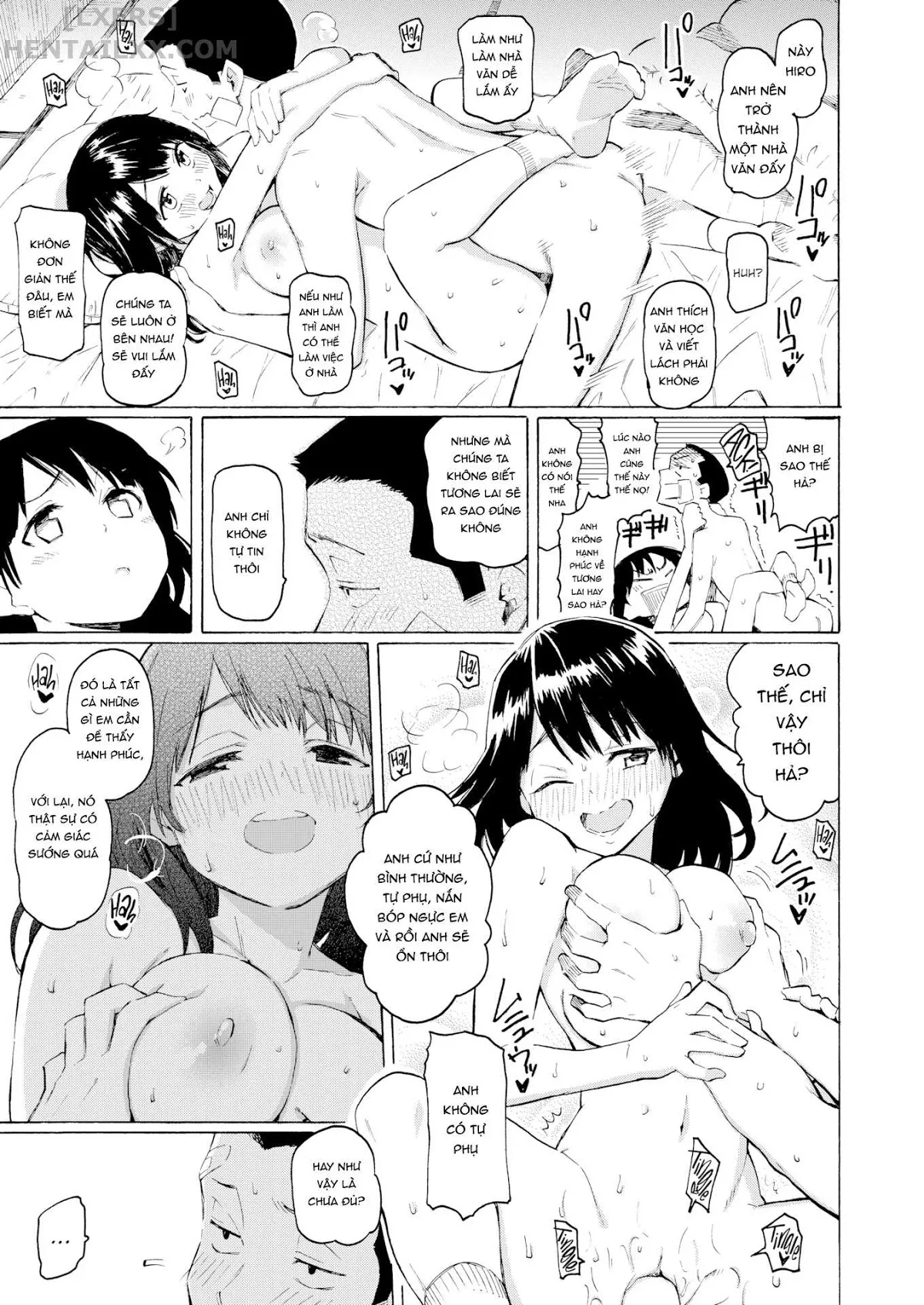 HentaiVN.net - Ảnh 12 - Your Song [Waiting For Summer; Bitterness of Adolescence; Next-Door to Happiness; Mid-life Medicine; Bouquet for a Sunny Day; Megumi's Fruits; Springtime Cow Rearing; Memorial Flower Garden; Canary Hill; The Electric Sheep of the End] - Chap 1: Waiting For Summer