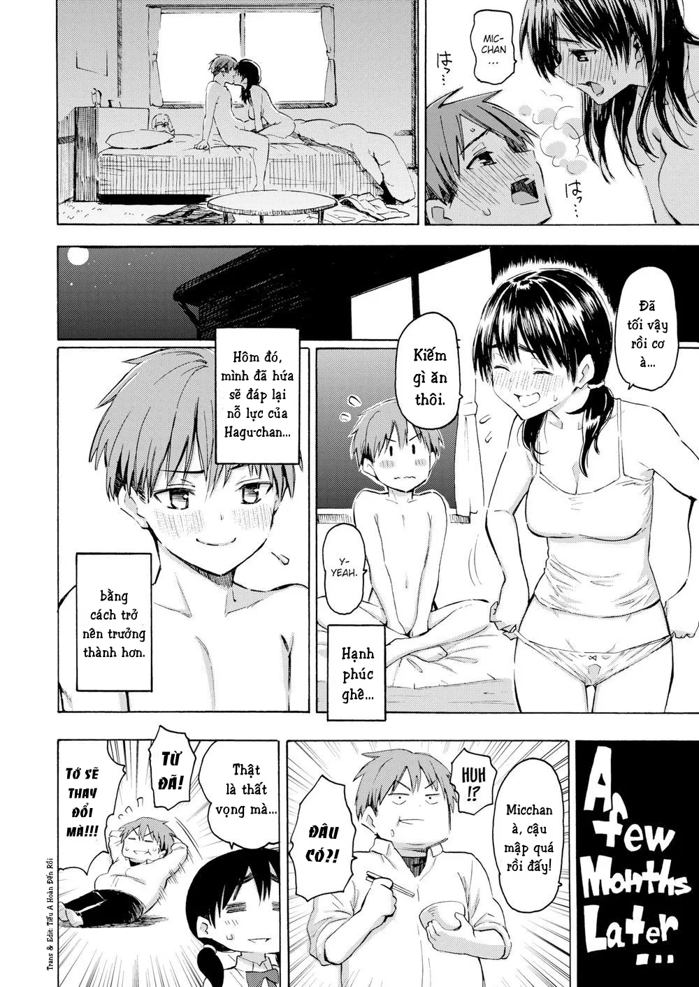 HentaiVN.net - Ảnh 21 - Your Song [Waiting For Summer; Bitterness of Adolescence; Next-Door to Happiness; Mid-life Medicine; Bouquet for a Sunny Day; Megumi's Fruits; Springtime Cow Rearing; Memorial Flower Garden; Canary Hill; The Electric Sheep of the End] - Chap 3: Next-Door to Happiness