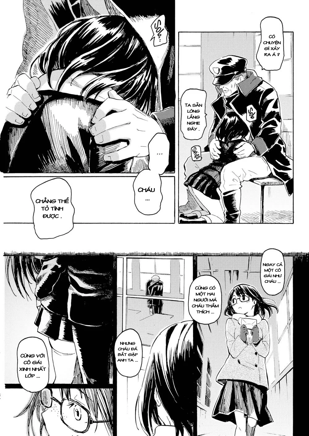 HentaiVN.net - Ảnh 10 - Your Song [Waiting For Summer; Bitterness of Adolescence; Next-Door to Happiness; Mid-life Medicine; Bouquet for a Sunny Day; Megumi's Fruits; Springtime Cow Rearing; Memorial Flower Garden; Canary Hill; The Electric Sheep of the End] - Chap 5: Bouquet for a Sunny Day