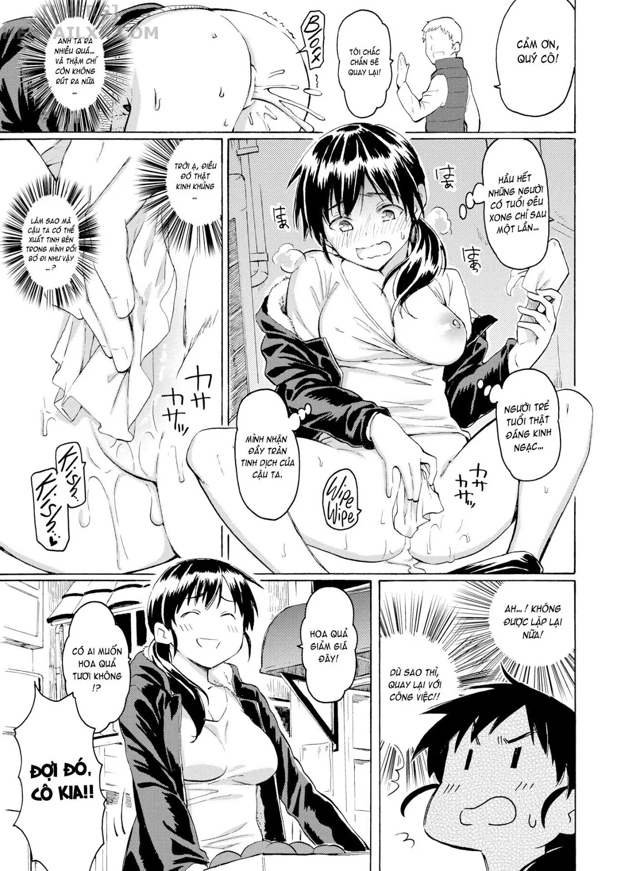 HentaiVN.net - Ảnh 8 - Your Song [Waiting For Summer; Bitterness of Adolescence; Next-Door to Happiness; Mid-life Medicine; Bouquet for a Sunny Day; Megumi's Fruits; Springtime Cow Rearing; Memorial Flower Garden; Canary Hill; The Electric Sheep of the End] - Chap 6: Megumis Fruits