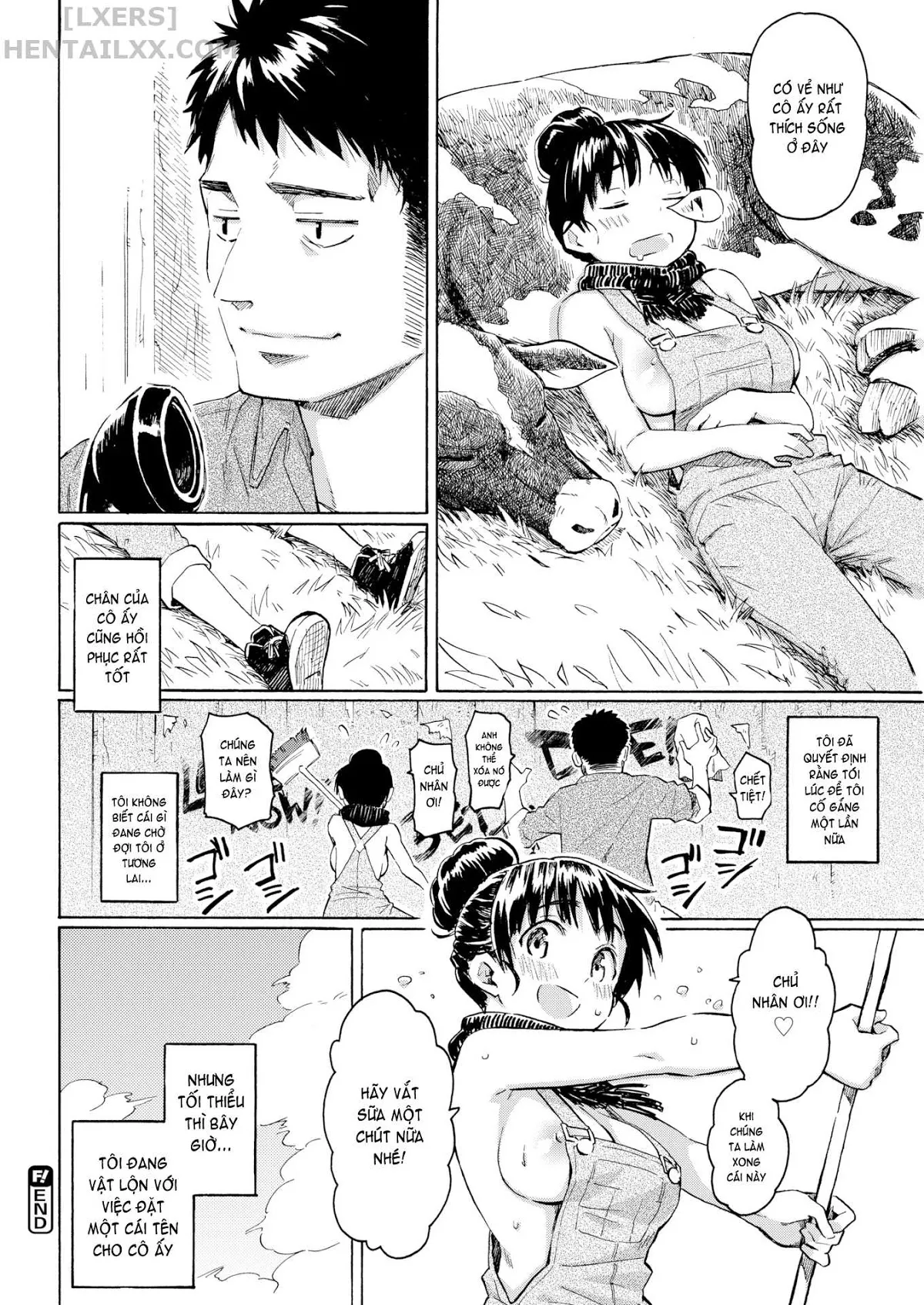 HentaiVN.net - Ảnh 21 - Your Song [Waiting For Summer; Bitterness of Adolescence; Next-Door to Happiness; Mid-life Medicine; Bouquet for a Sunny Day; Megumi's Fruits; Springtime Cow Rearing; Memorial Flower Garden; Canary Hill; The Electric Sheep of the End] - Chap 7: Springtime Cow Rearing