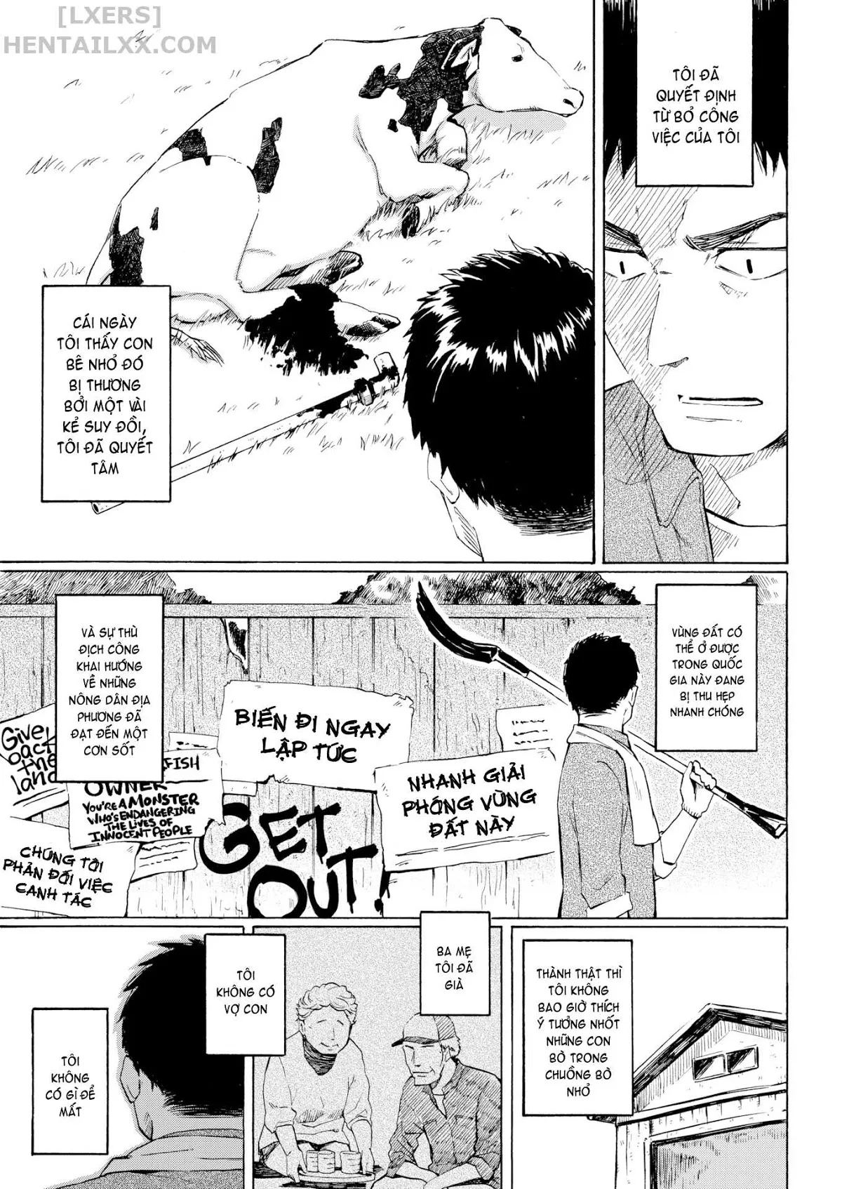 HentaiVN.net - Ảnh 4 - Your Song [Waiting For Summer; Bitterness of Adolescence; Next-Door to Happiness; Mid-life Medicine; Bouquet for a Sunny Day; Megumi's Fruits; Springtime Cow Rearing; Memorial Flower Garden; Canary Hill; The Electric Sheep of the End] - Chap 7: Springtime Cow Rearing