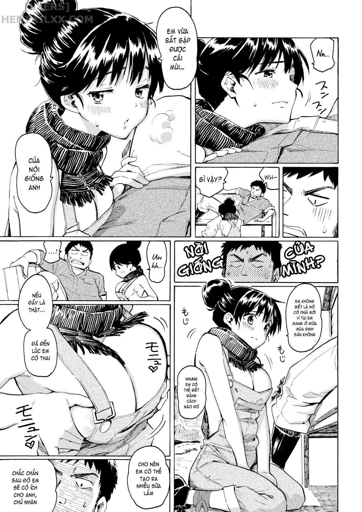 HentaiVN.net - Ảnh 6 - Your Song [Waiting For Summer; Bitterness of Adolescence; Next-Door to Happiness; Mid-life Medicine; Bouquet for a Sunny Day; Megumi's Fruits; Springtime Cow Rearing; Memorial Flower Garden; Canary Hill; The Electric Sheep of the End] - Chap 7: Springtime Cow Rearing