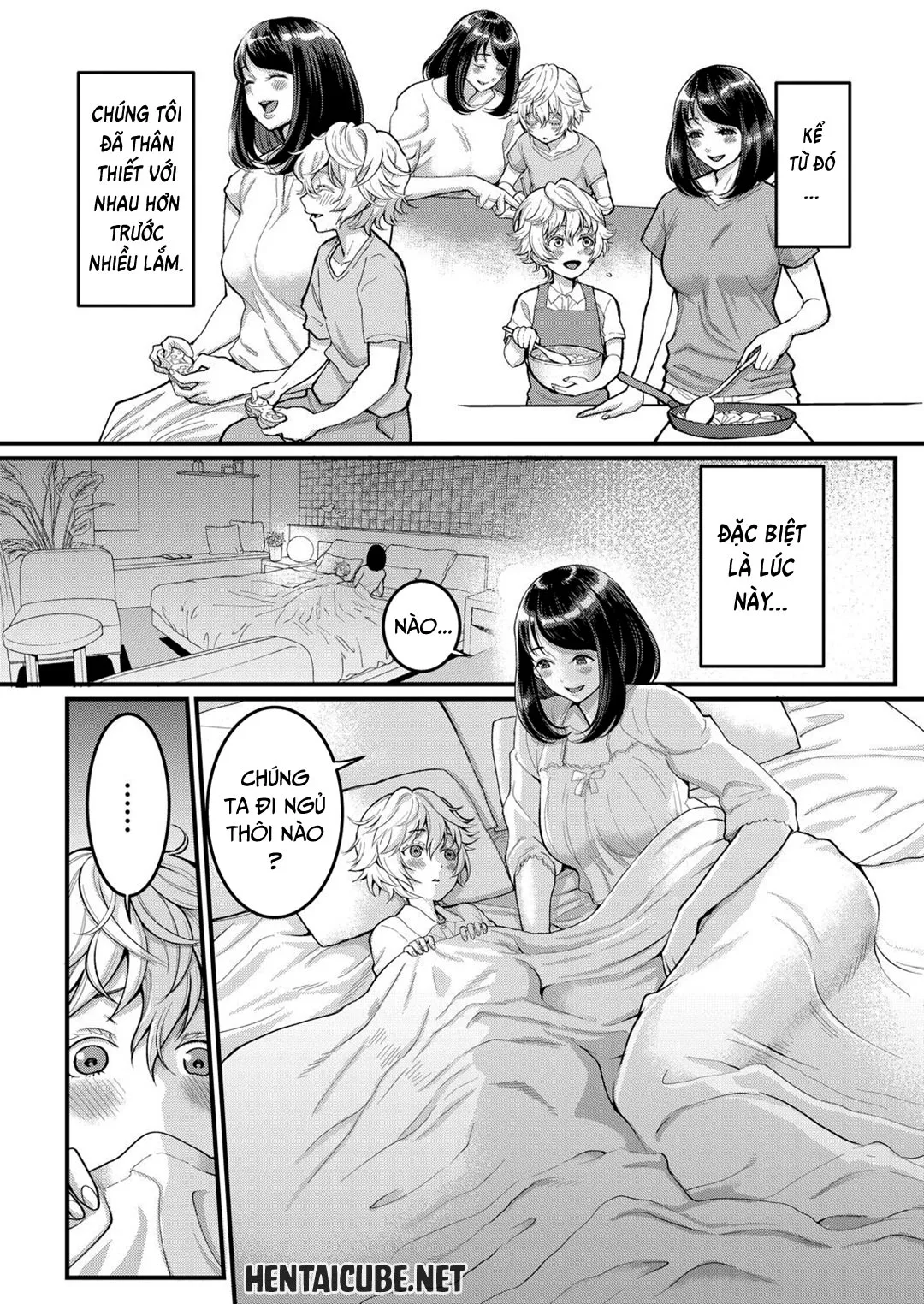 HentaiVN.net - Ảnh 17 - Dì muốn làm mẹ con [Anata no mama ni naritakute] - Chap 1