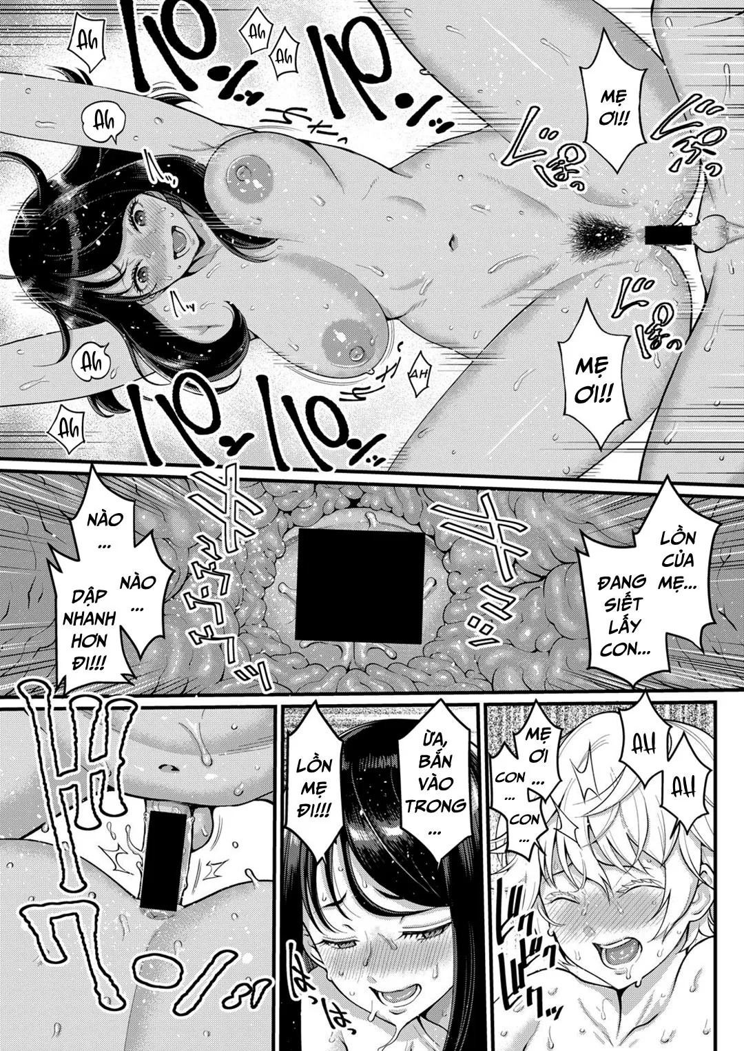 HentaiVN.net - Ảnh 25 - Dì muốn làm mẹ con [Anata no mama ni naritakute] - Chap 1
