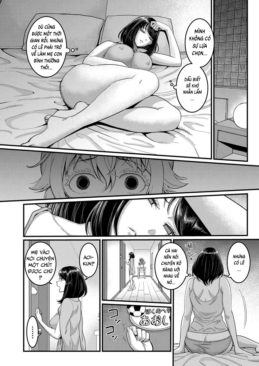 HentaiVN.net - Ảnh 7 - Dì muốn làm mẹ con [Anata no mama ni naritakute] - Chap 2
