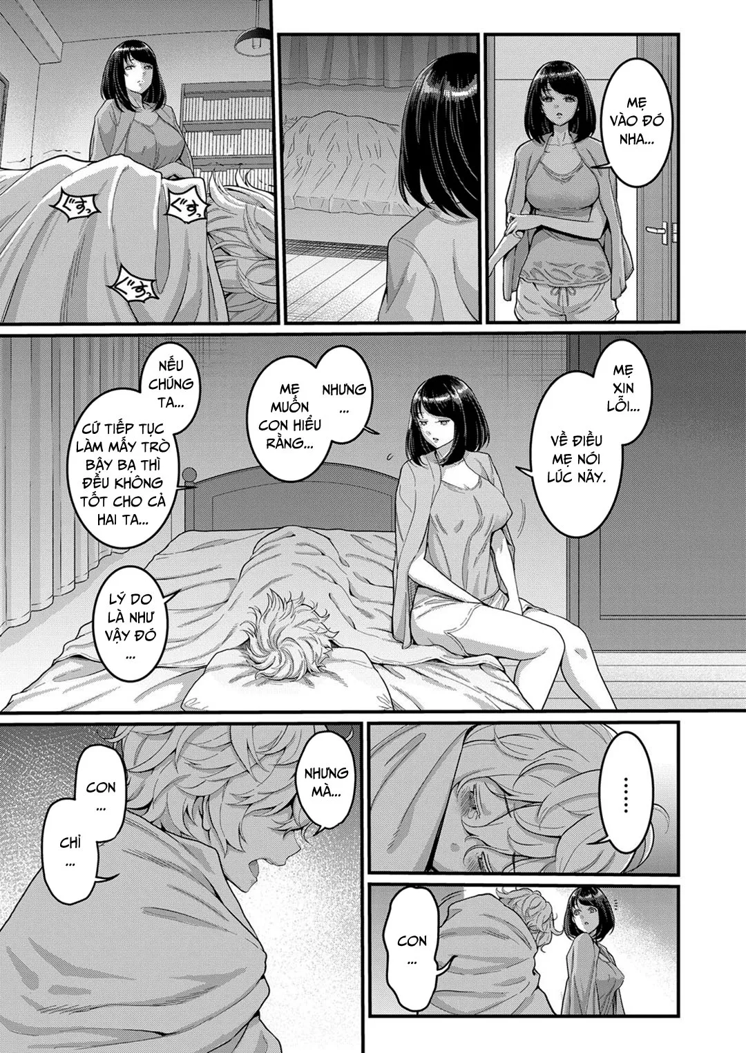 HentaiVN.net - Ảnh 8 - Dì muốn làm mẹ con [Anata no mama ni naritakute] - Chap 2