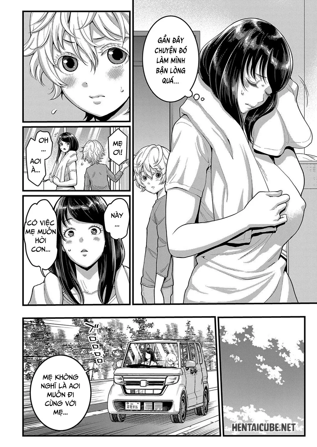 HentaiVN.net - Ảnh 3 - Dì muốn làm mẹ con [Anata no mama ni naritakute] - Chap 3