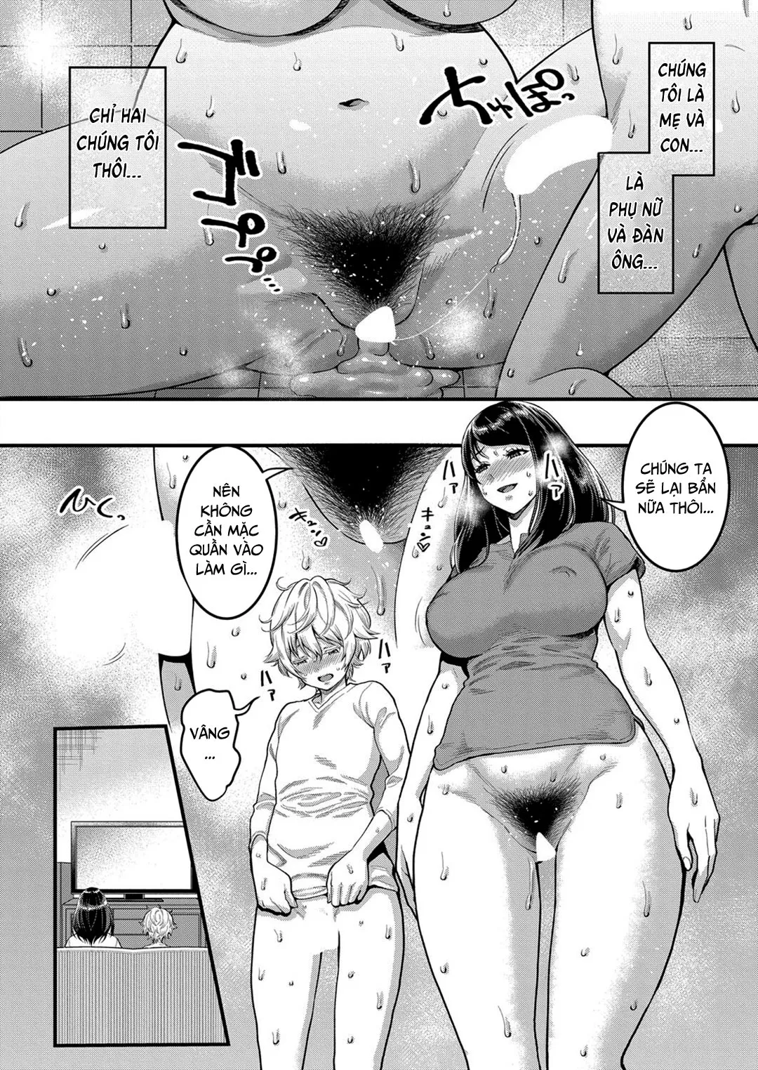 HentaiVN.net - Ảnh 11 - Dì muốn làm mẹ con [Anata no mama ni naritakute] - Chap 4 - [END]