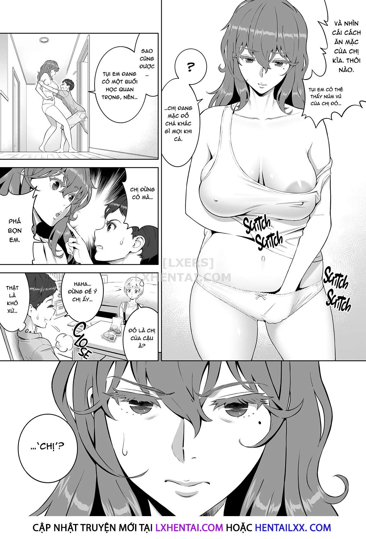 HentaiVN.net - Ảnh 4 - Notice Me, Ayu [Ayu-nee Kocchi Muite; Ayu-nee look this way] - Chap 2