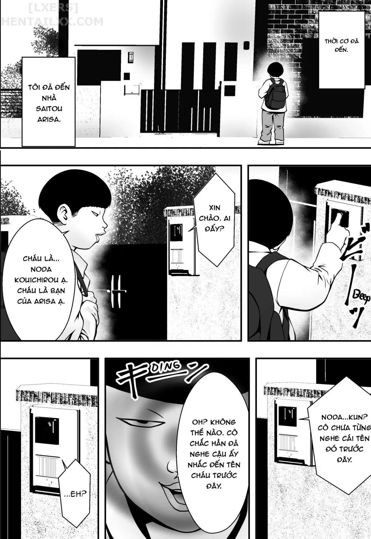 HentaiVN.net - Ảnh 10 - Mẹ thành chó, con gái thành chậu hoa. [Haha Wa Inu Nare, Musume Wa Hananare.] - Oneshot
