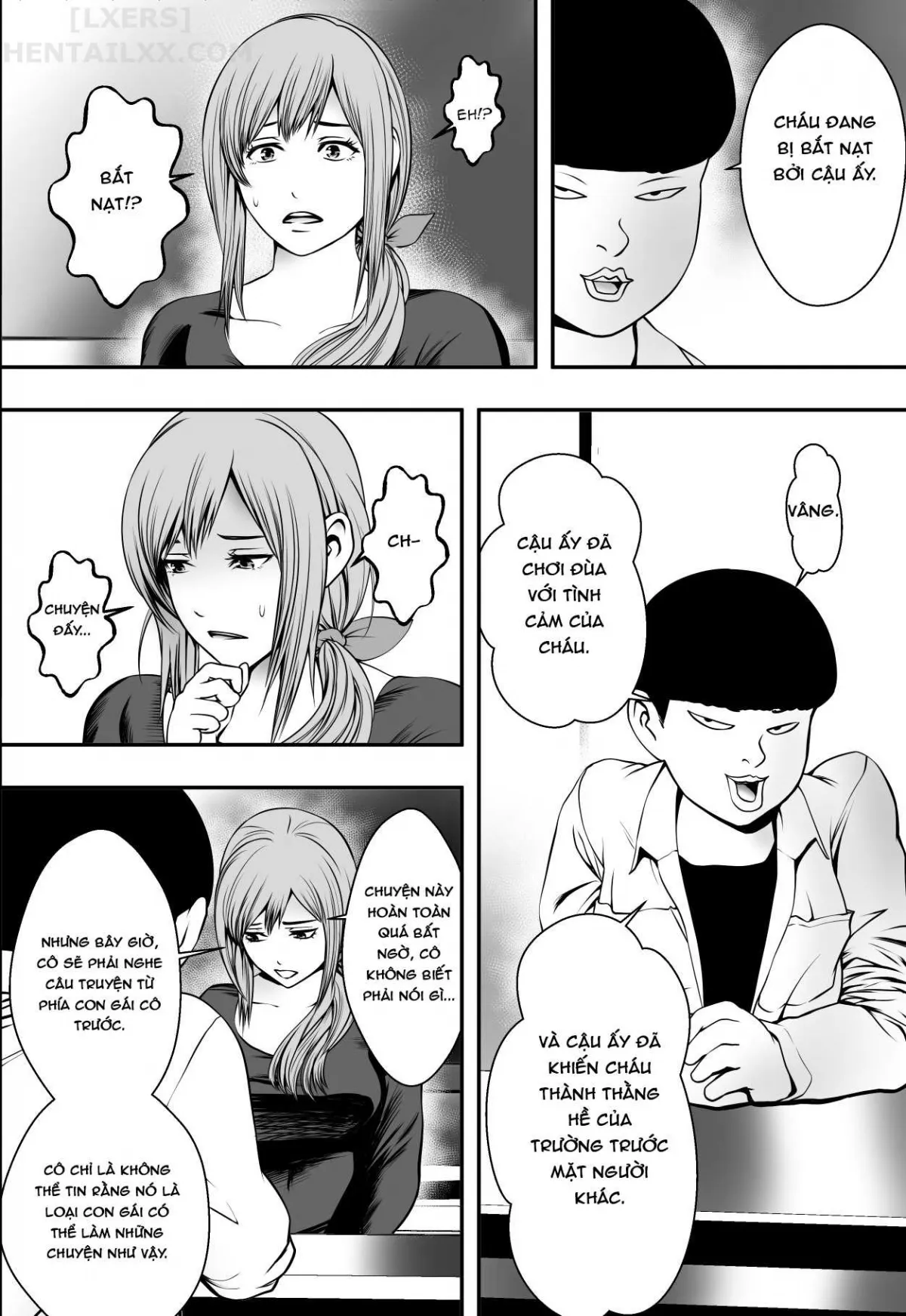 HentaiVN.net - Ảnh 12 - Mẹ thành chó, con gái thành chậu hoa. [Haha Wa Inu Nare, Musume Wa Hananare.] - Oneshot