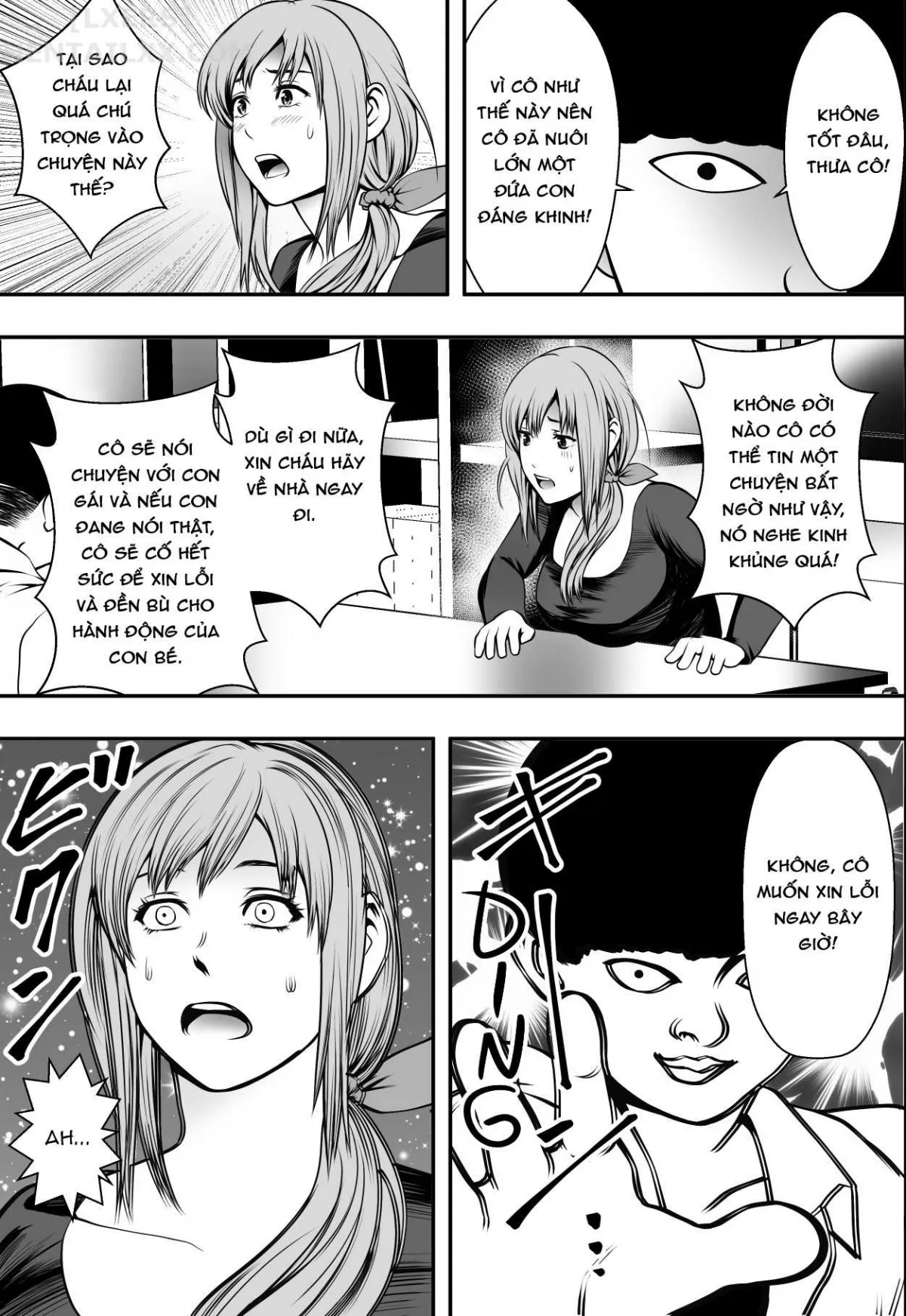 HentaiVN.net - Ảnh 13 - Mẹ thành chó, con gái thành chậu hoa. [Haha Wa Inu Nare, Musume Wa Hananare.] - Oneshot