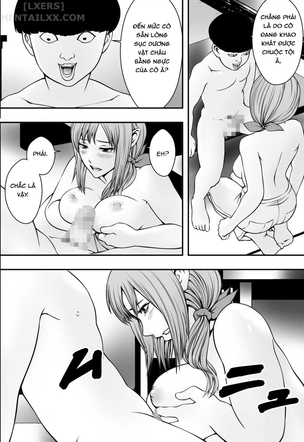 HentaiVN.net - Ảnh 16 - Mẹ thành chó, con gái thành chậu hoa. [Haha Wa Inu Nare, Musume Wa Hananare.] - Oneshot