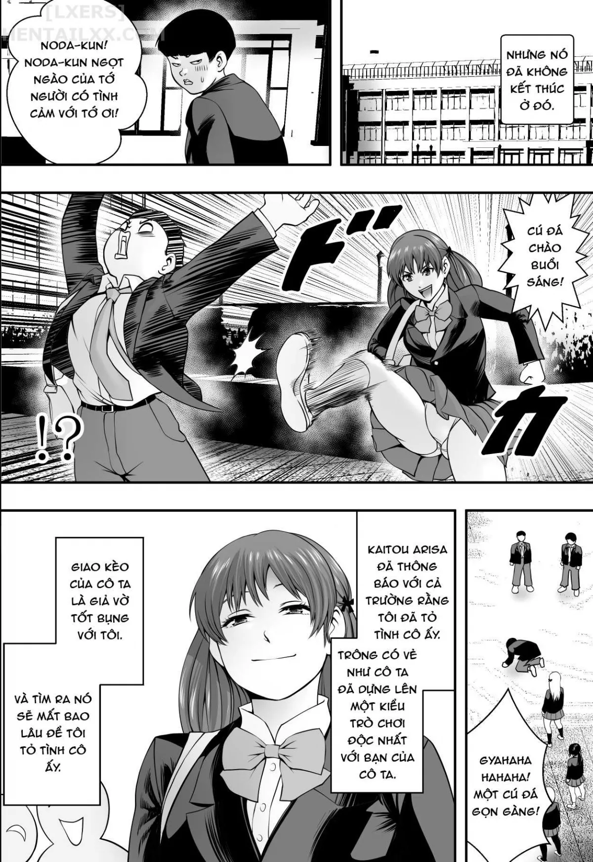 HentaiVN.net - Ảnh 6 - Mẹ thành chó, con gái thành chậu hoa. [Haha Wa Inu Nare, Musume Wa Hananare.] - Oneshot