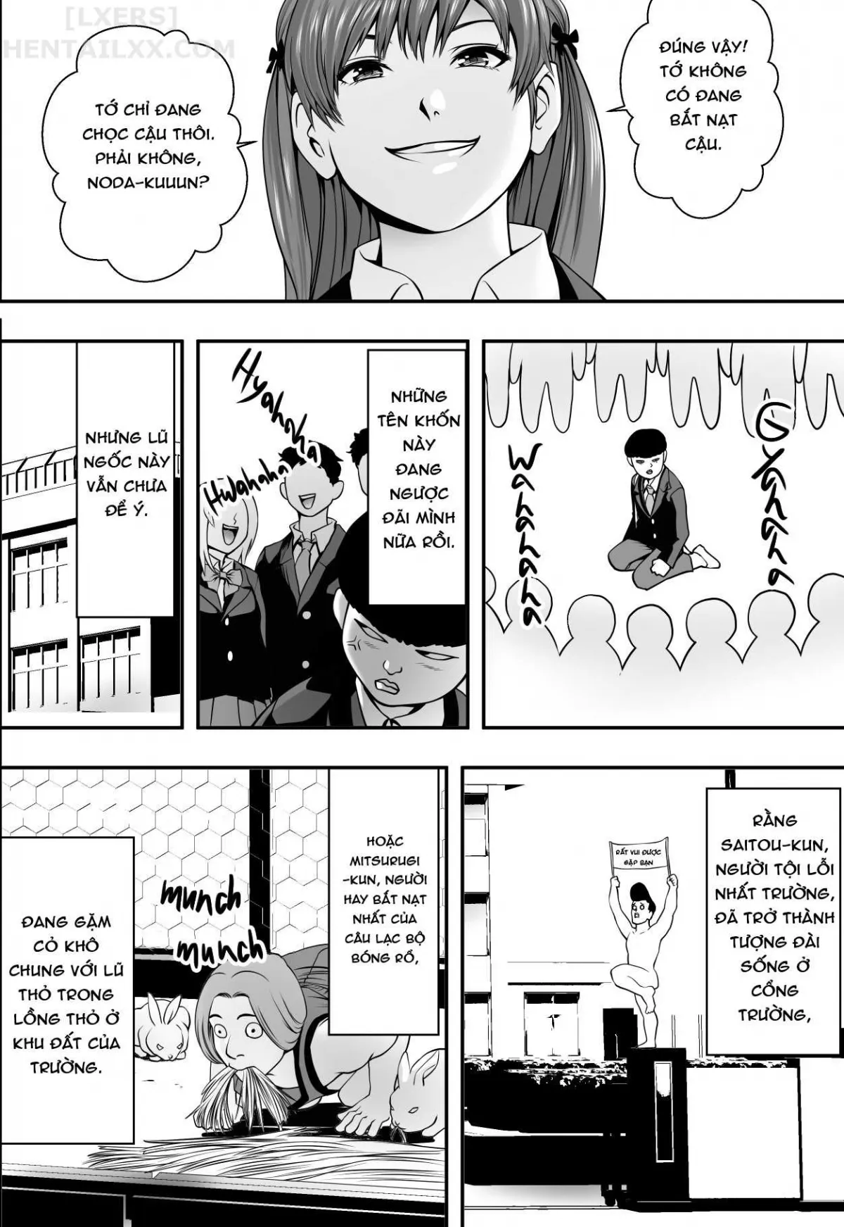 HentaiVN.net - Ảnh 8 - Mẹ thành chó, con gái thành chậu hoa. [Haha Wa Inu Nare, Musume Wa Hananare.] - Oneshot