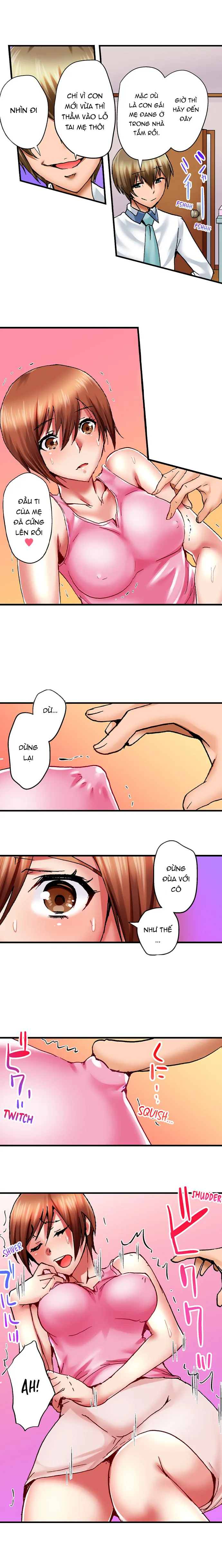 HentaiVN.net - Ảnh 7 - Trốn dưới giường của con gái trong khi con bé đang quan hệ [娘のセックス中、ベッドの下に隠れた私は…; Musume no Sex-chuu, Bed no Shita ni Kakureta Watashi wa...] - Tập 4: Bắt thóp.