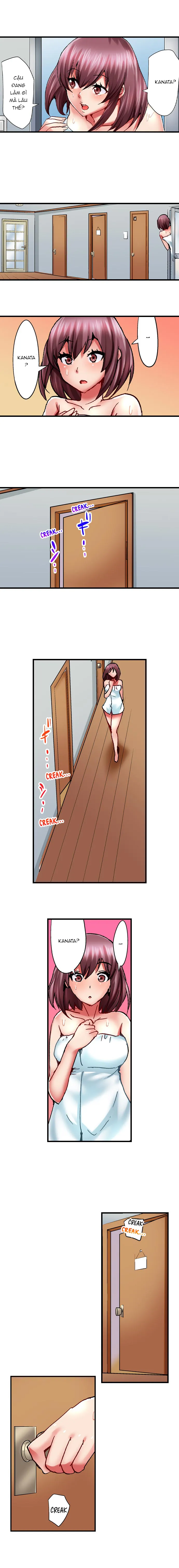 HentaiVN.net - Ảnh 9 - Trốn dưới giường của con gái trong khi con bé đang quan hệ [娘のセックス中、ベッドの下に隠れた私は…; Musume no Sex-chuu, Bed no Shita ni Kakureta Watashi wa...] - Tập 5: Húp vội