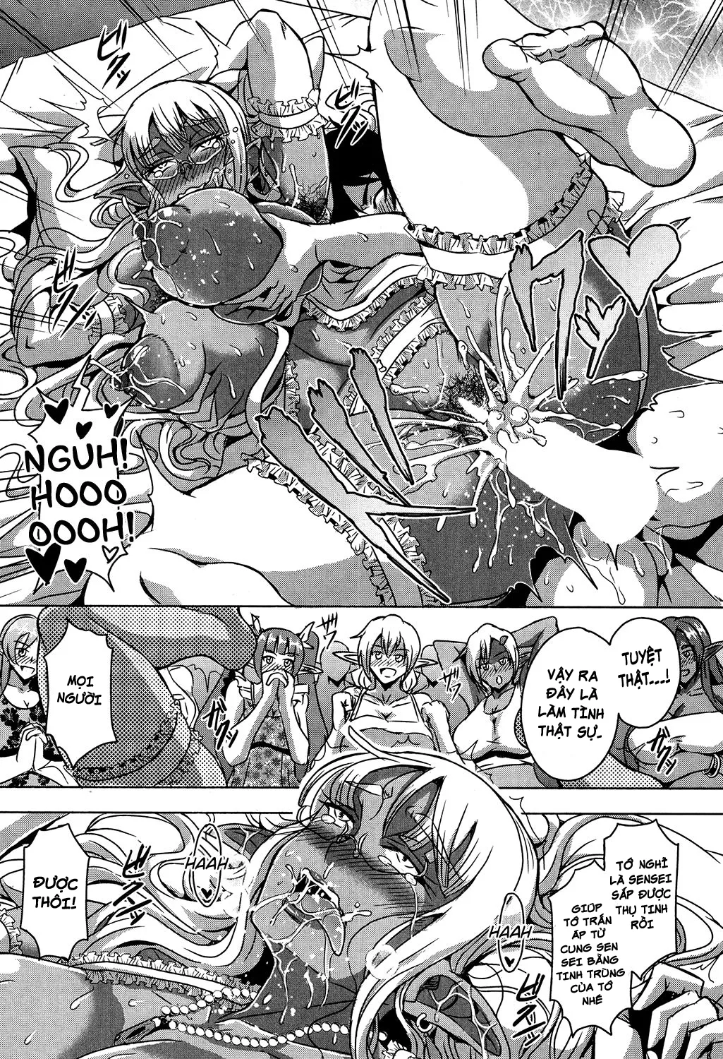 HentaiVN.net - Ảnh 33 - Trường Học Elf Và Kì Cắm Trại Đặc Biệt [ElHarem Academia Nangoku Kozukuri Gasshuku Hen] - Oneshot