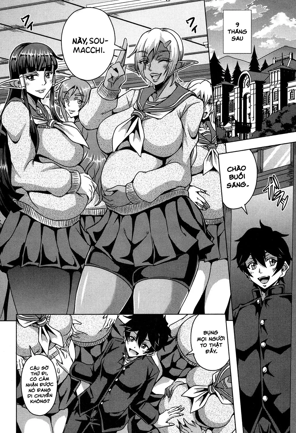 HentaiVN.net - Ảnh 38 - Trường Học Elf Và Kì Cắm Trại Đặc Biệt [ElHarem Academia Nangoku Kozukuri Gasshuku Hen] - Oneshot