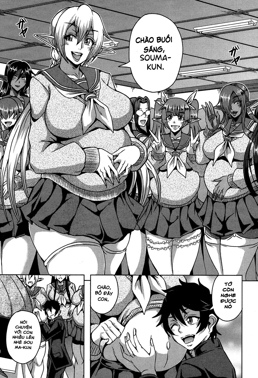 HentaiVN.net - Ảnh 39 - Trường Học Elf Và Kì Cắm Trại Đặc Biệt [ElHarem Academia Nangoku Kozukuri Gasshuku Hen] - Oneshot