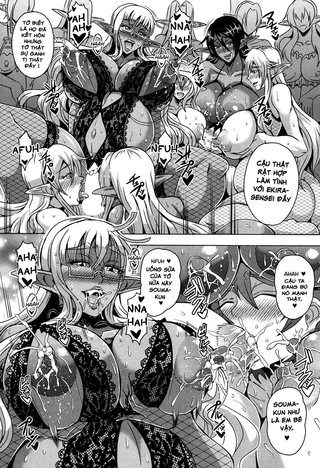HentaiVN.net - Ảnh 44 - Trường Học Elf Và Kì Cắm Trại Đặc Biệt [ElHarem Academia Nangoku Kozukuri Gasshuku Hen] - Oneshot