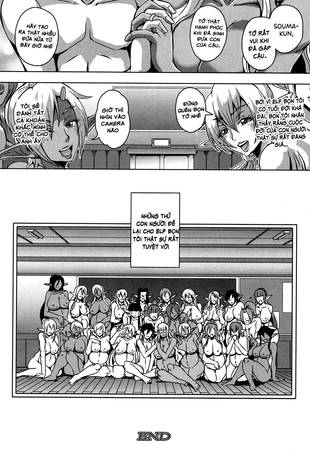 HentaiVN.net - Ảnh 46 - Trường Học Elf Và Kì Cắm Trại Đặc Biệt [ElHarem Academia Nangoku Kozukuri Gasshuku Hen] - Oneshot