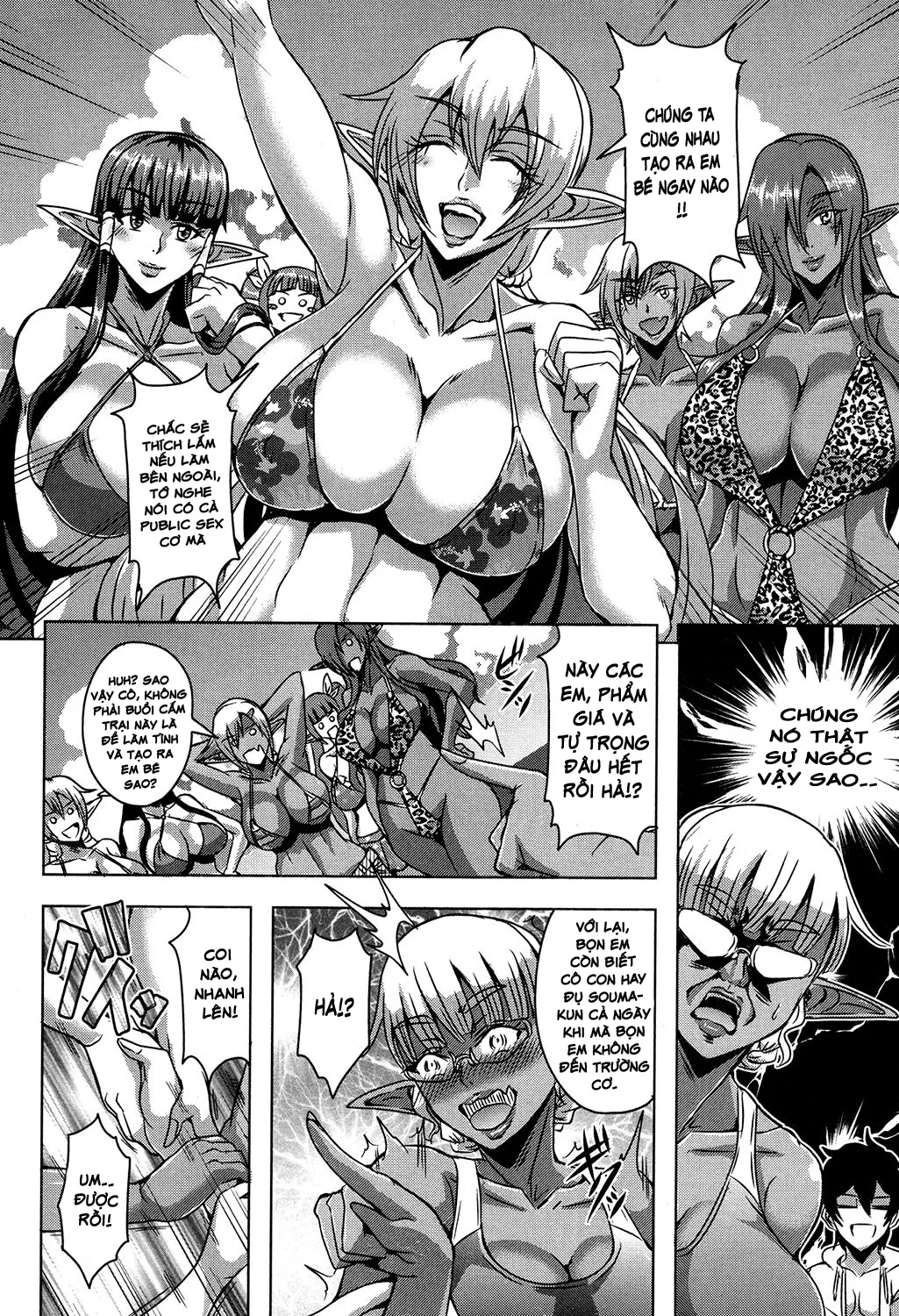 HentaiVN.net - Ảnh 8 - Trường Học Elf Và Kì Cắm Trại Đặc Biệt [ElHarem Academia Nangoku Kozukuri Gasshuku Hen] - Oneshot