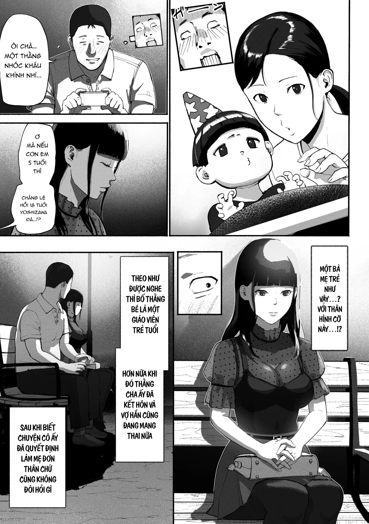 HentaiVN.net - Ảnh 17 - SinMama Papakatsu - Chap 1