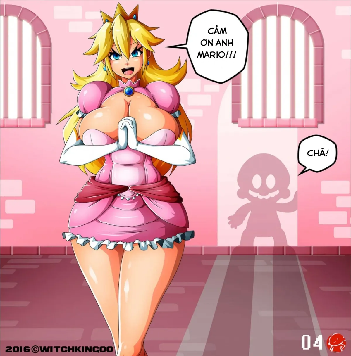 HentaiVN.net - Ảnh 6 - Princess Peach- Thank You Mario - Phần 2