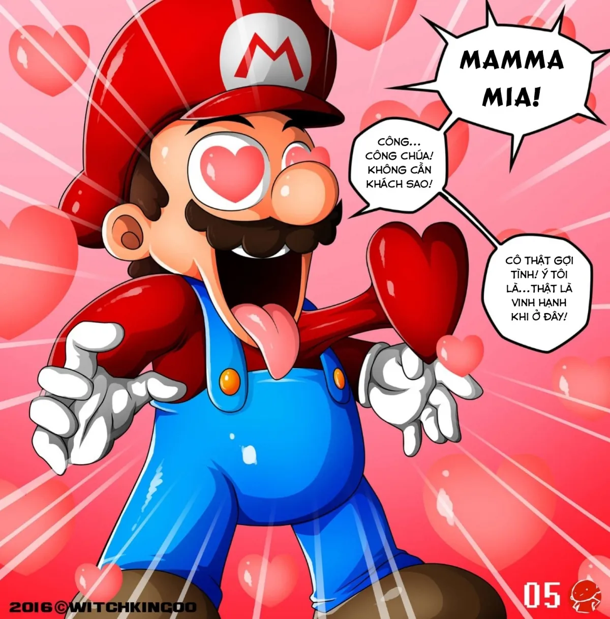 HentaiVN.net - Ảnh 7 - Princess Peach- Thank You Mario - Phần 2