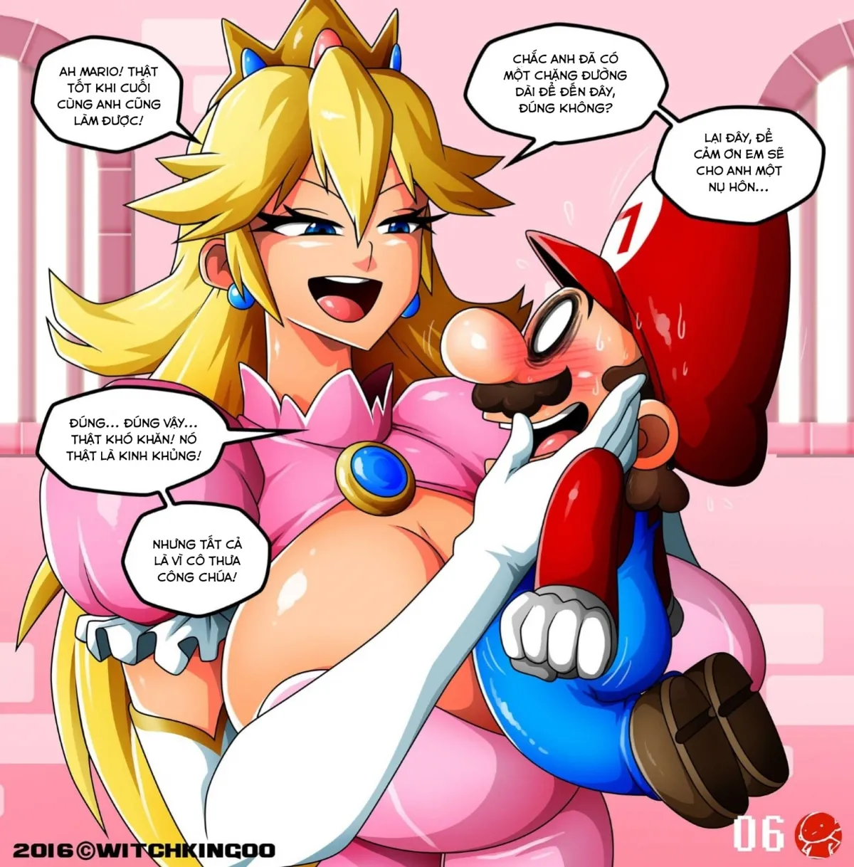 HentaiVN.net - Ảnh 8 - Princess Peach- Thank You Mario - Phần 2