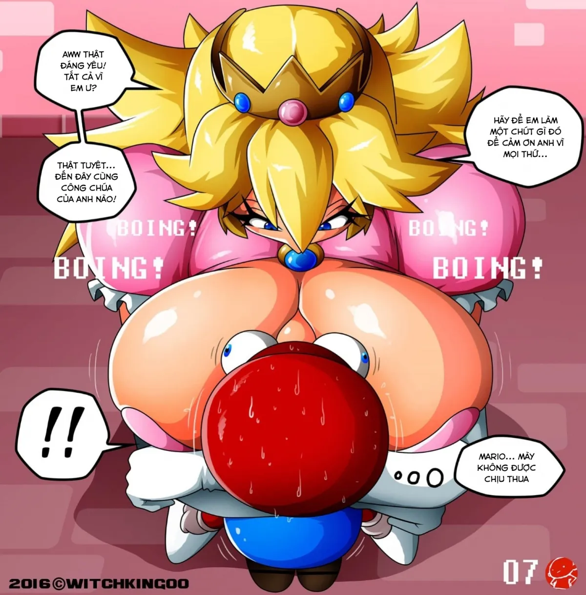 HentaiVN.net - Ảnh 9 - Princess Peach- Thank You Mario - Phần 2