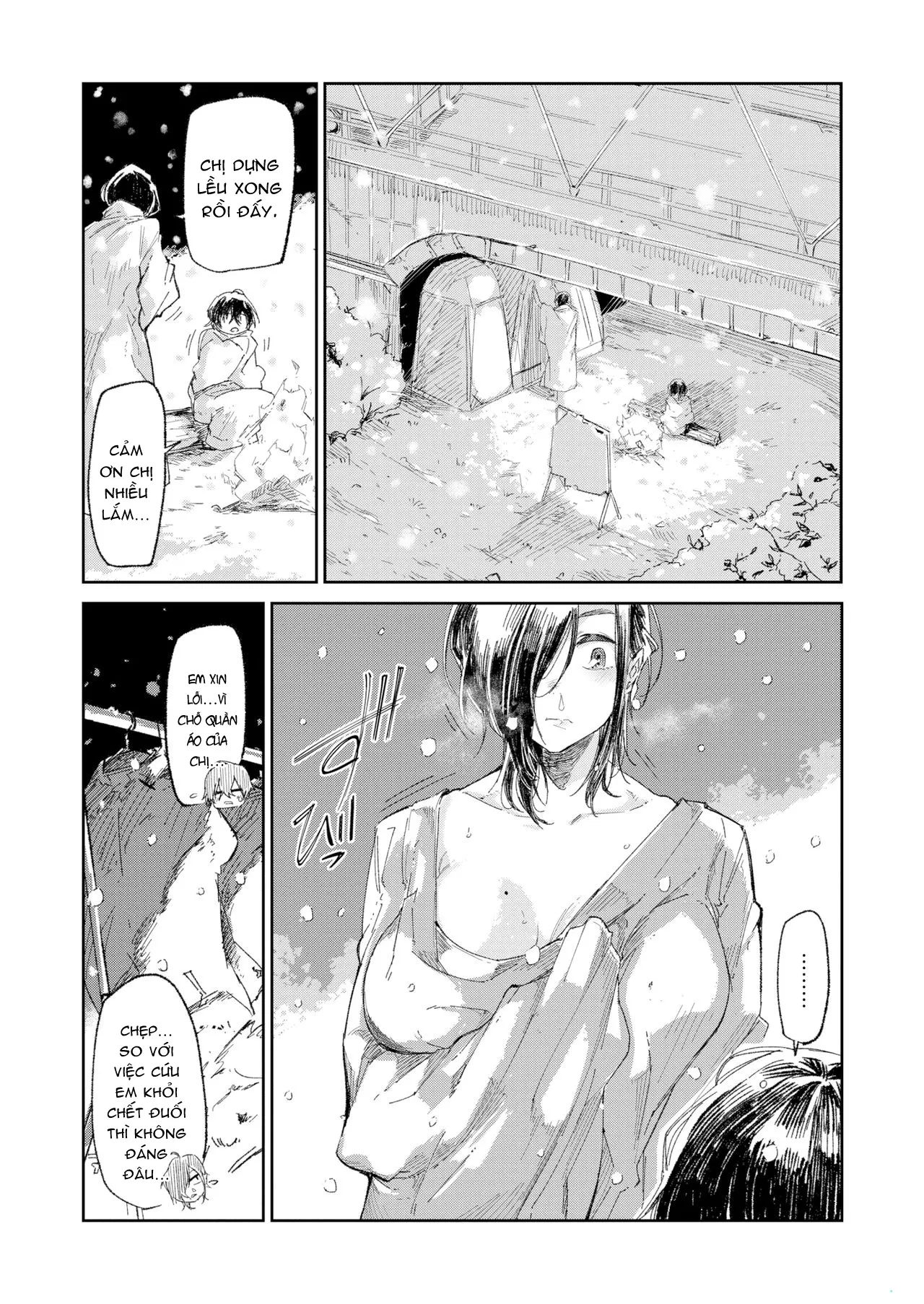 HentaiVN.net - Ảnh 3 - Tuyển tập Mùa Đông của Aoi Miharu [Mild Winter; First Day of Winter; Mùa Đông Ấm Áp; Ngày Đầu Đông Về] - Mùa Đông Ấm Áp (Phần hai)
