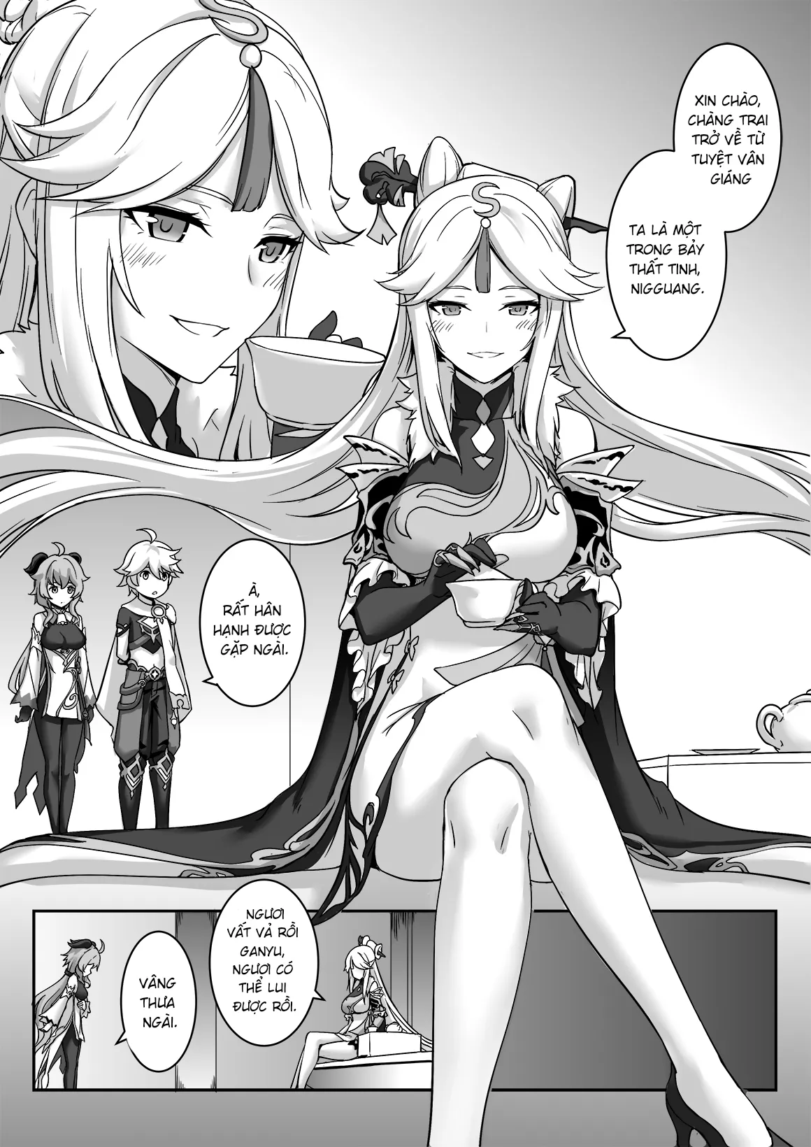 HentaiVN.net - Ảnh 5 - Ningguang (Genshin Impact) - OneShot