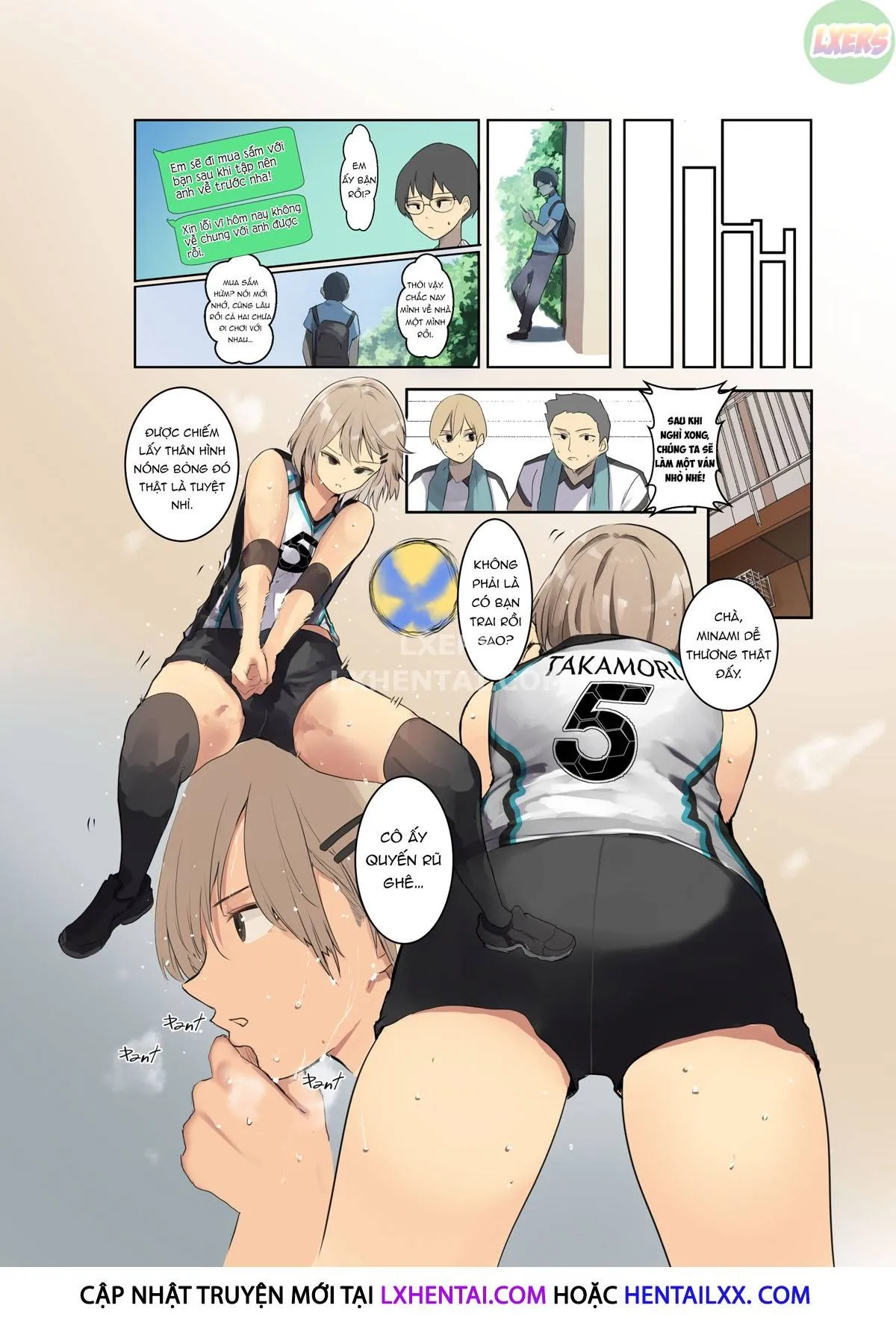HentaiVN.net - Ảnh 25 - Volleyball No Kanojo To Netorase Play No Ano Hi Kara Aeru Kaisuu Ga Hetteiru… [Lent Out My Girlfriend From the Volleyball Team, Now She’s Ghosting Me] - Oneshot - Không che