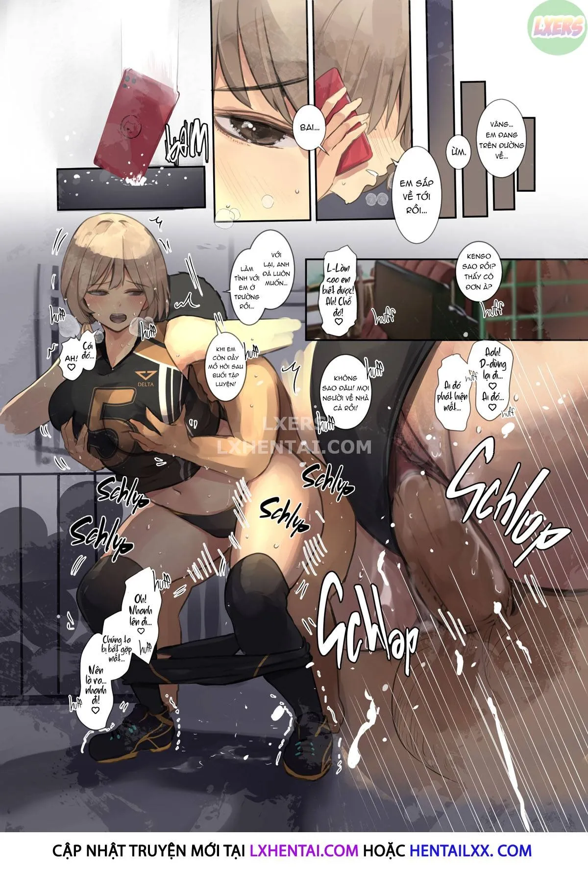 HentaiVN.net - Ảnh 38 - Volleyball No Kanojo To Netorase Play No Ano Hi Kara Aeru Kaisuu Ga Hetteiru… [Lent Out My Girlfriend From the Volleyball Team, Now She’s Ghosting Me] - Oneshot - Không che