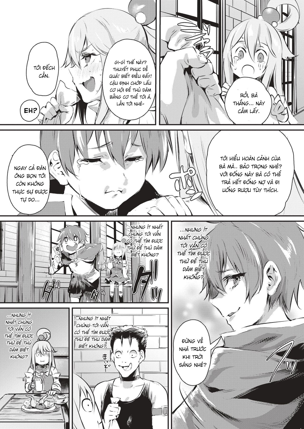 HentaiVN.net - Ảnh 6 - Hẹn gặp nữ thần trong mơ [Yume de Aimashou, Megami-sama ; 夢で逢いましょう、女神様] - Oneshot