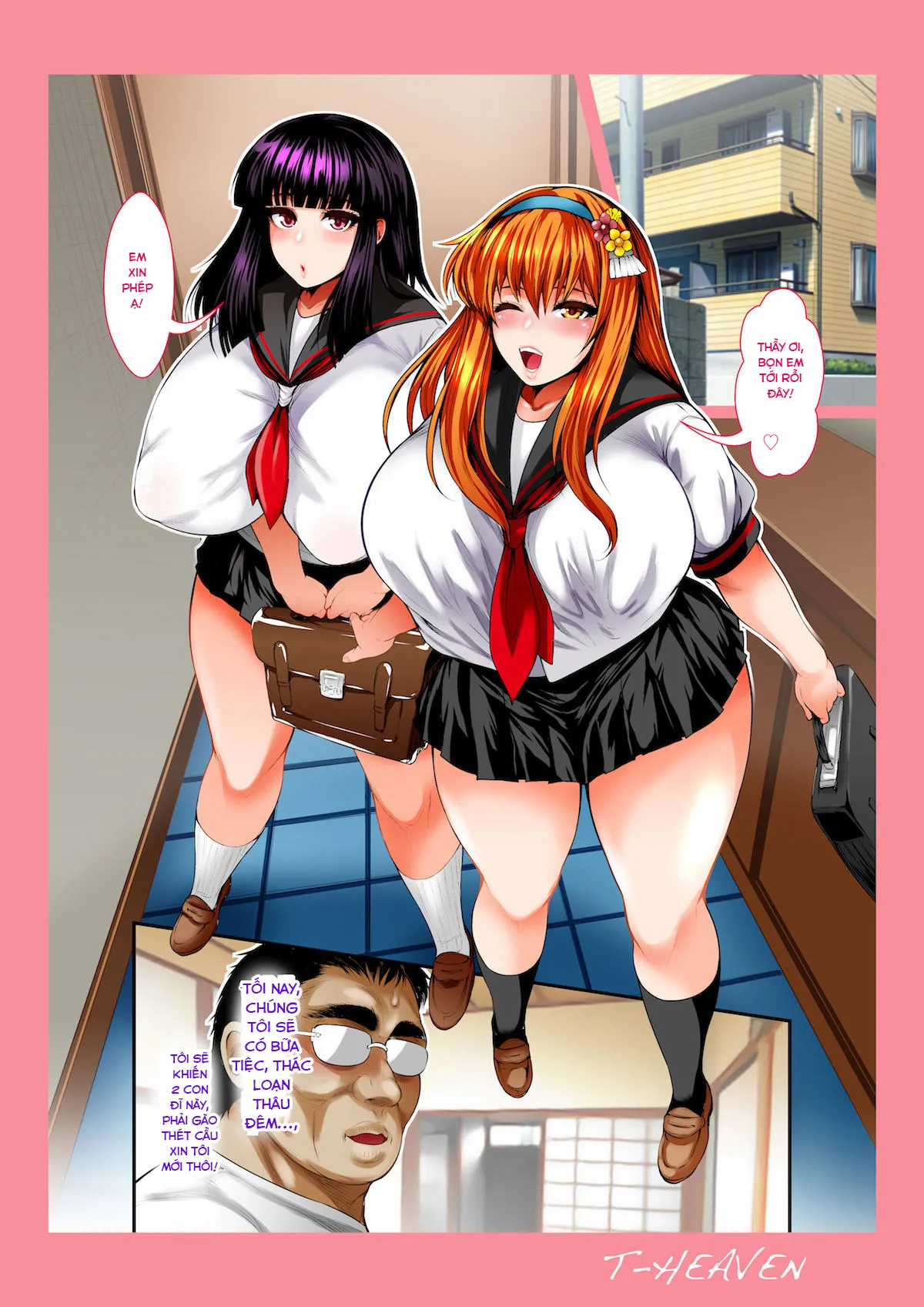 HentaiVN.net - Ảnh 27 - Kanojo-tachi wa Chuunen Kyoushi to Nuppori SEX Suru [bitch mania] - Oneshot